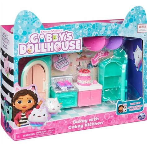 Gabby S Dollhouse Bakey With Cakey Kitchen Playset 1 King Soopers