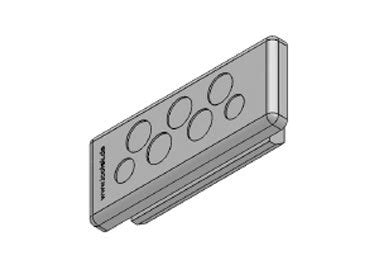 Icotek Icotek Kel Dp E Gy Cable Entry Plate Kosmek