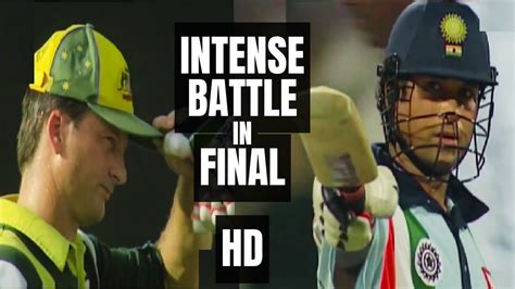 Steve Waugh And Lehman Fight Back HD Sachin Tendulkar Batting