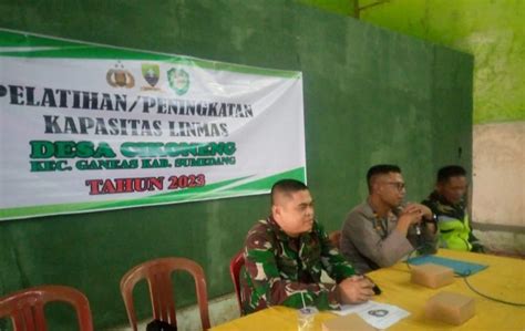 Menghadiri Dan Memberikan Materi Pelatihan Peningkatan Kapasitas