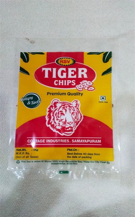 Pp Printed Chips Packaging Pouch Capacity Kg At Rs Kg In