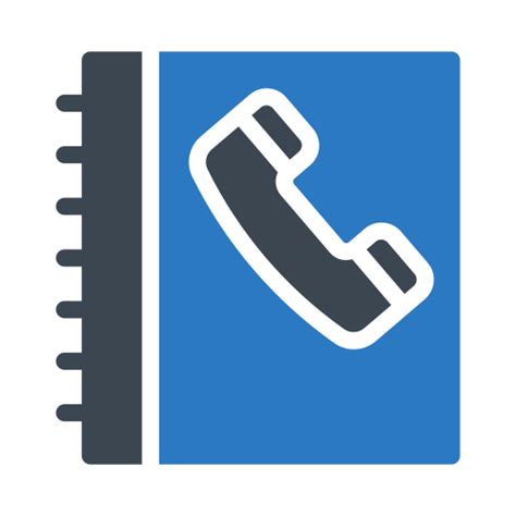 Phone book Vector Stall Fill icon