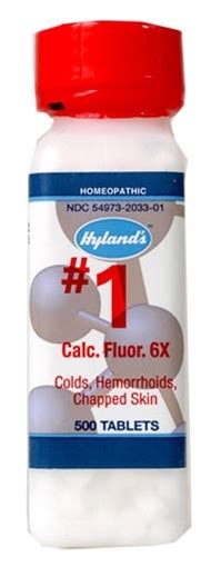 Hylands Calcarea Fluorica 6x Cell Salts 500tabs