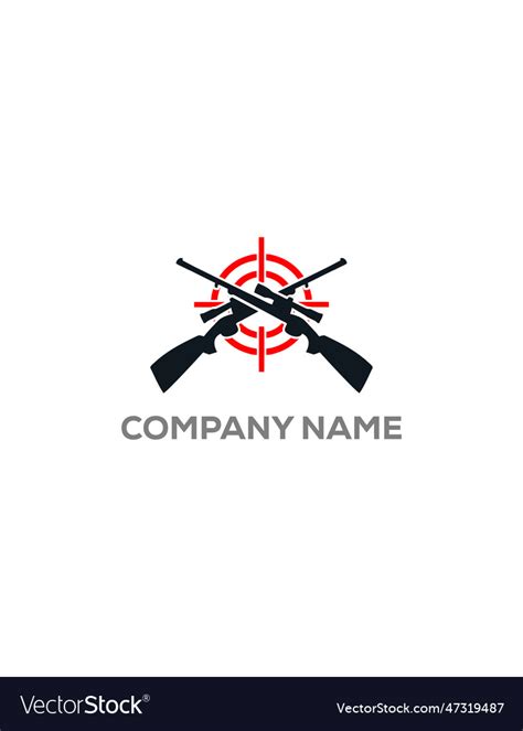 Gun logo image Royalty Free Vector Image - VectorStock