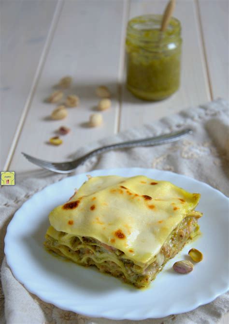 Lasagne Pesto Di Pistacchi E Prosciutto Raffinato Primo Piatto Facile