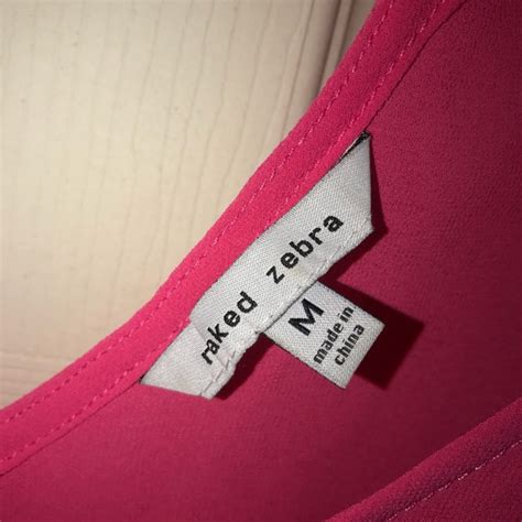 Naked Zebra Tops Naked Zebra M Pink Cut Out Shoulder Blouse Euc Poshmark
