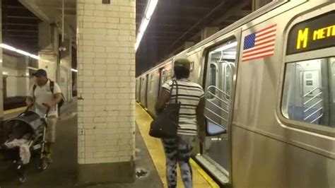 Nyc Subway Special Metropolitan Avenue Bound R M Leaving Chambers