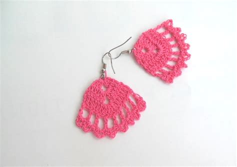 Pdf Pattern Crochet Earring Super Simple By Patternsincrochet