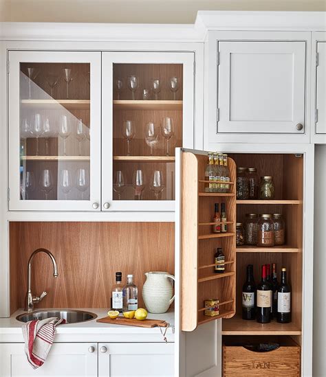 Naked Kitchen Cabinet Doors Kitchen Of The Week A Glamorous Design By