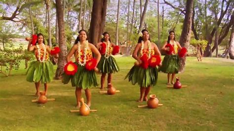 Beautiful Hula Dancers The Hawaiian Hula Is An Ancient And Sacred Form Of Dance That Takes