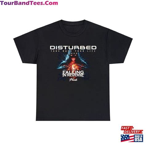 Disturbed Tour T Shirt 2024 Concert Unisex Classic Tourbandtees