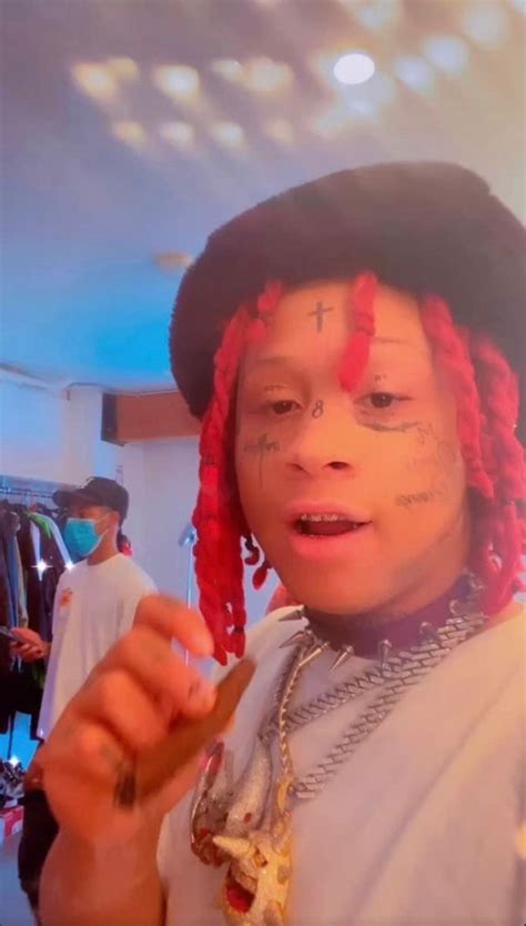 Tripp Trippie Redd Travis Scott Red Hair Pictures Red Video Lil