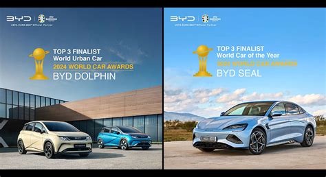 Byd Shortlisted In The Top Three For The 2024 World Car Awards Businesscafe