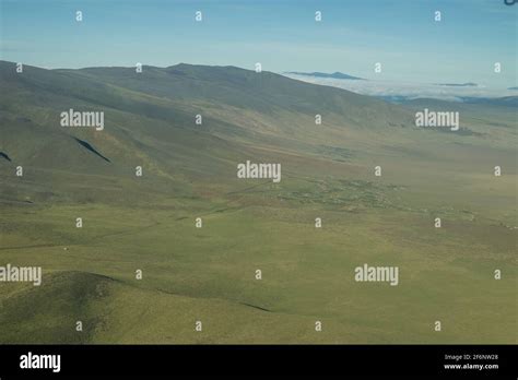 Tanzania ngorongoro crater aerial view hi-res stock photography and ...