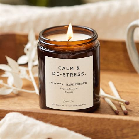 Aromatherapy Candles Sleep De Stress Happiness Focus Energy