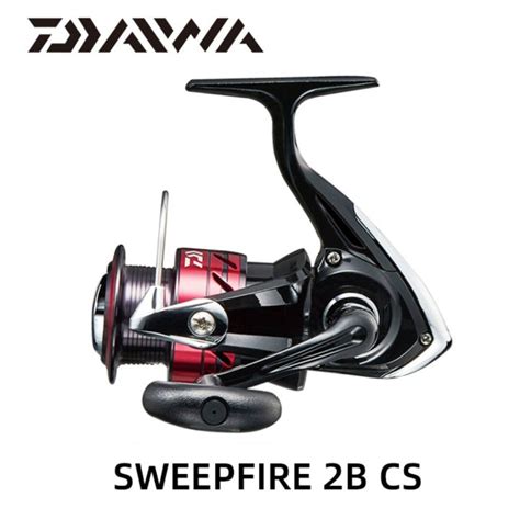 DAIWA SWEEPFIRE 2B CS Spinning Fishing Reels 2000 2500 3000 Metal Spool ...