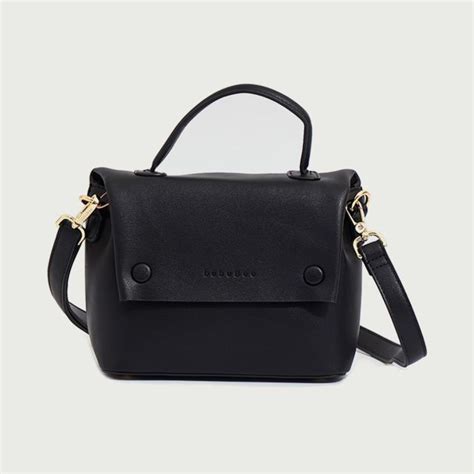 BUBUBEE Button Bag - Black S