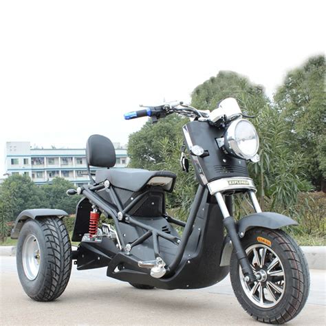 Electric Scooter 3 Wheel Tricycle Bicycle Citycoco Popular Cool 72V 1000W High powered for Men ...