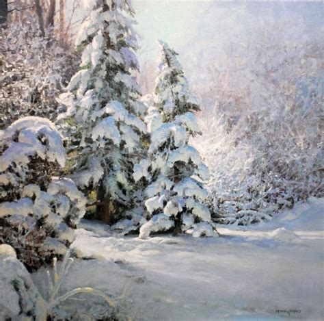 Oil Painting Winter Scenes at PaintingValley.com | Explore collection of Oil Painting Winter Scenes