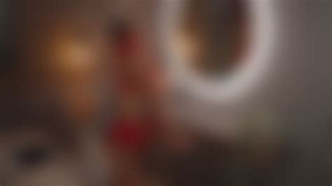 Red Feather Bikini Set Sexy Sensation Flexing EmJess Goddess Clips Sale