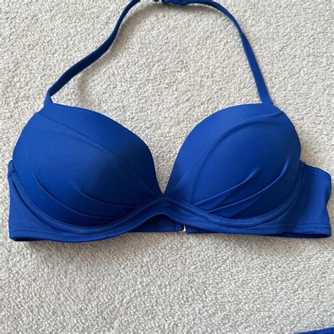 Victorias Secret Blue Bikini With Adjustable Depop