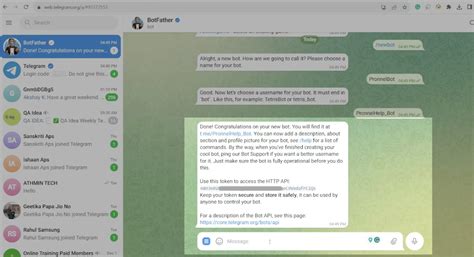Telegram Integration with Pronnel
