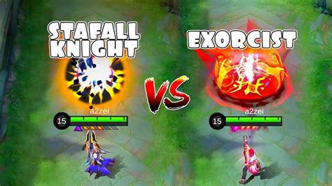 Granger Exorcist Vs Starfall Knight Skin Comparison Youtube