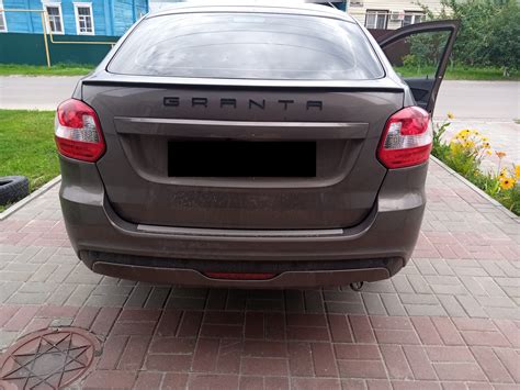 Пленка тонировочная задних фонарей Granta (лифтбек) — Lada Гранта ...