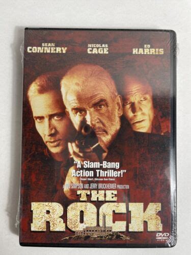 The Rock Sean Connery Nicoas Cage Widescreen Edition Sealed Brand New