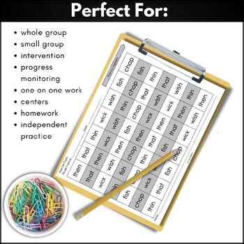 Decoding Consonant Digraphs | Phonics Activities Digraphs # ... 