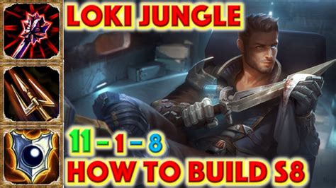 Smite How To Build Loki Hyperspace Loki Skin Showcase Loki Jungle Build No Boots Build 87