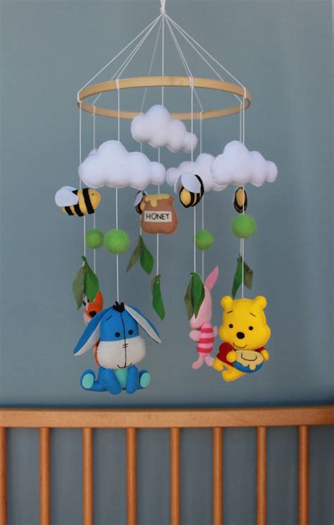 Winnie the Pooh mobile Winnie and Tiger mobile Winnie the | Etsy