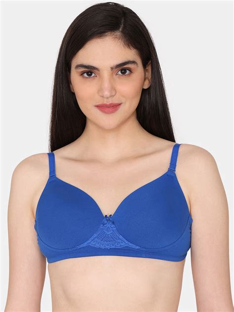 Buy Zivame Full Coverage Lightly Padded Cotton Bra Bra For Women