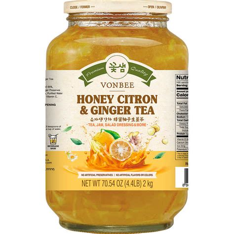 Costco Vonbee Honey Citron Ginger Tea Review UPDATED, 50% OFF