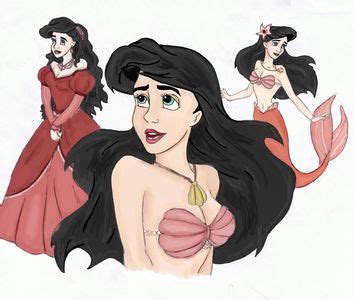 princess ariel's mother | Find a pic with Athena (Ariel's mom), Ariel ...