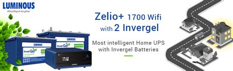 Luminous Zelio 1700 Wifi InverGel IGSTJ 18000 150 Ah Gel Tubular