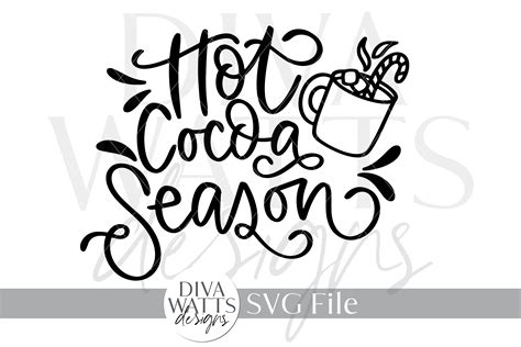 Hot Cocoa Season SVG Graphic By Diva Watts Designs Creative Fabrica