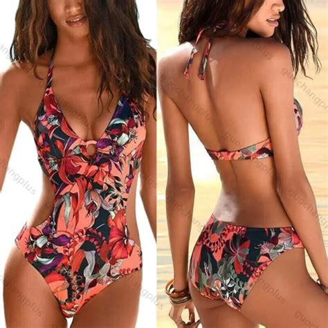 Sexy Costume Bagno Da Donna Bikini Intero Per Piscina Nuoto Monokini