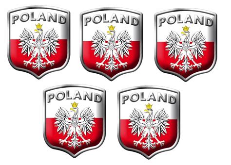 Naklejki D Poland God O Flaga Polski Naklejka X Za Z Z