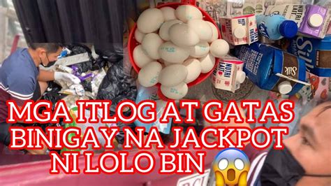 Dumpster Diving Binigyan Ako Ng Jackpot Na Itlog Si Lolo Bin