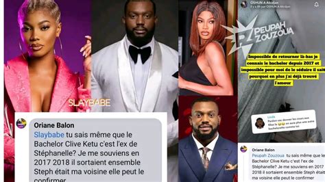 Bachelor Clive Ketu Et St Phanelle Bachelor Sont Des Ex