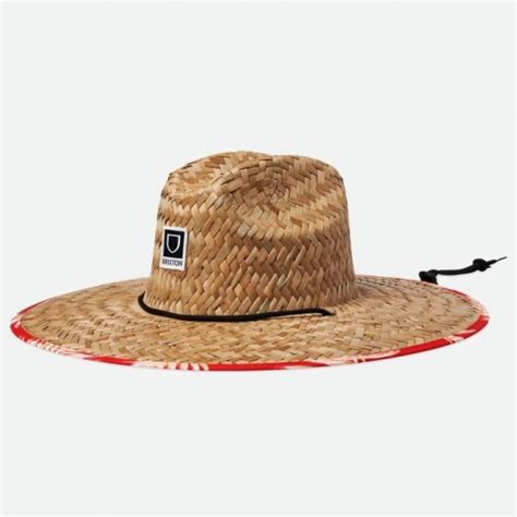 Chapeau Traveller Alpha Square Paille Palm Brixton Reference 11978