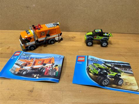 Lego Müllabfuhr 7991 und 60055 City Monster Truck | Kaufen auf Ricardo