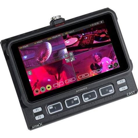 Atomos Ninja Cast Stand Alone Switcher Multiview Monitor And Broadcast