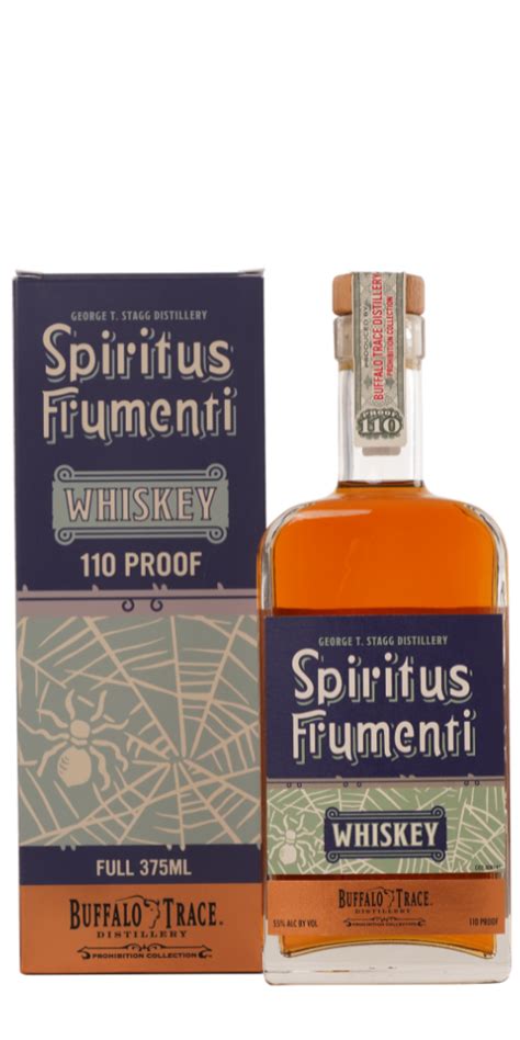 Spiritus Frumenti Buffalo Trace Distillery Prohibition Collection