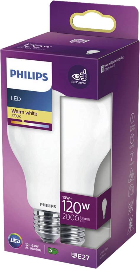 Philips Led Classic 120w A67 E27 Ww Fr Nd Srt4 Ep Tummers