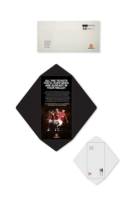 Manchester United - Paperless Ticketing | Behance