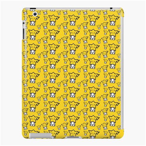 Funda Y Vinilo Para Ipad Collage De Dibujos Animados De Bape Amarillo