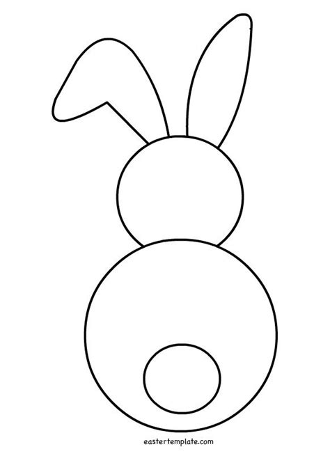 Easter Templates Easter Bunny Crafts Easter Crafts