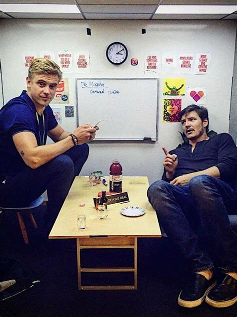 Pedro Pascal Boyd Holbrook Career Vision Board Love Of My Live Pose